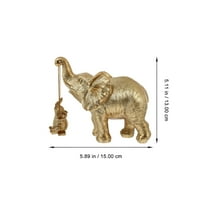 Rosarivae simulacija retro slonova ukras majčini dečji elefantni ukras