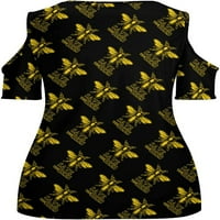 Spremite pčele Ženska majica s kratkim rukavima Hladna majica na ramenu Tee Bluze