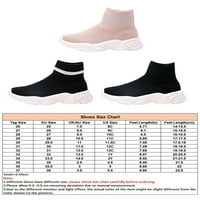 Lacyhop Girls Boys Walking Cipele prozračne atletske cipele visoko gornje čarape za čarape za čišćenje