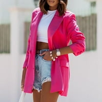Blazer jakne za žene Business Casual Radni ured BLAZERS Lagana odijela sa džepom klirens na prodaju