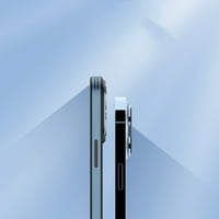 Allytech Clear futrola za iPhone Pro sa zaštitnikom za zaštitu objektiva, [VOJNA KLASNU STOOTFOOFOFUND]