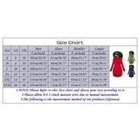 Follure dukserica za ženske dukseve za žene cvjetna jakna za tisak patentne džepne dugim rukavima kaput