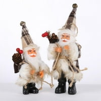 Božić santa claus lutka igračka božićne ukrase ukrase ukrase Izvrsni za kućne Xmas Happy Godina dekor