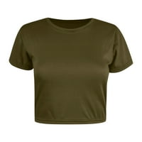 Košulje za žene ljetni tenk za ženske majice bez rukava, ležerna odjeća