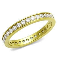 Zlatni ženski prsten Anillo para mujer y ninos unise dječji prsten od nehrđajućeg čelika od nehrđajućeg