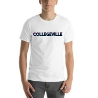 Nedefinirani pokloni 3xl Tri Color Collegeville kratka rukav pamučna majica