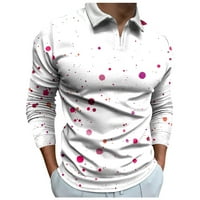 Muška košulja Muškarci Ležerne prilike Spring Ljeto Dugi rukav Short Majica Odštampana majica TOP bluze