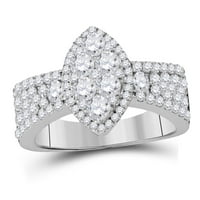 5 8CTW-dijamantnski modni prsten
