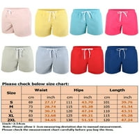 Glonme muške dno elastične struke Ljetne hlače za kratke hlače na plaži Kratkim hlačama Odmor Classic