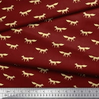 Soimoi modalno satenska tkanina za životinjsko dekor tkaninu Široko dvorište
