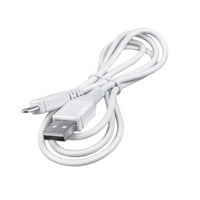 Pwron 3,3ft bijeli mikro USB punjenje kabela za punjenje prijenosna kabla za prijenos za napajanje za