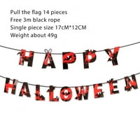 Halloween Banner zastrašuju se krvavi transparent za Halloween Zombie Vampire Party Decorations