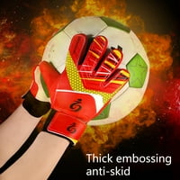 Par GoalIe rukavice Neklizajuća znojna apsorpcija visoke elastičnosti Djeca Soccer Golman rukavice Sportska