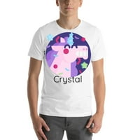 Nedefinirani pokloni s personaliziranom stranom jednorog Crystal majica kratkih rukava