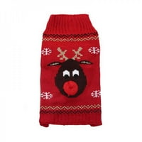 Clearsance Božić Topla za pse Odjeća za kućne ljubimce Duks pasa pulover za male pse Yorkies pletena