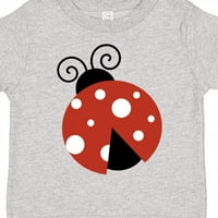 Inktastična damaBug, slatka dama, crvena ladybug, ladybird poklon toddler majica za mališač