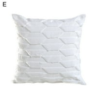 Navijači Američki dekorativni jastuk za bacanje 18x18, Fau Formhouse Boho Jastuk Boho, meki plišani