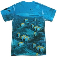 Divlja krila Životinje staništa ubojica morski pas bijes za odrasle 2-strana print majica