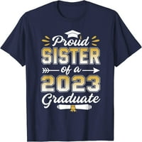 Tree Ponosna sestra diplomske porodične majice visokog diplomiranja