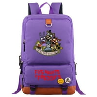 Bzdaisy kvadratni ruksak sa pretinac za laptop - pet noći u Freddy's Theme Unise za djecu Teen