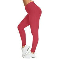 ŠumayShe yoga hlače za žene mjehurići dizanje vježbi fitness trčanje s visokim strukom