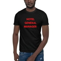 Crveni hotel Generalni menadžer kratkih rukava pamučna majica od nedefiniranih poklona