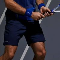 Muškarci teniskih kratkih hlača - TSH suha mornarice plava, udobnost i lakoća tokom igre