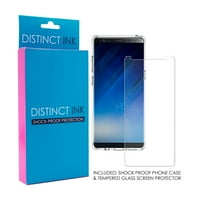 Razlikovanje Clear Shockofofofofofoff Hybrid futrola za Samsung Galaxy Note - TPU branik akrilni zaštitni