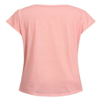 Julycc ženska cvjetna majica s kratkim rukavima, ljetni labavi bluza TEE vrhovi