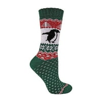 Sock snob - Ženska vunena pletena uzorka Novost božićne čarape