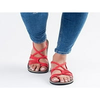 Woobling boemske ravne flip flip flops zavoj cipele na plaži Ljetne casual sandale žene