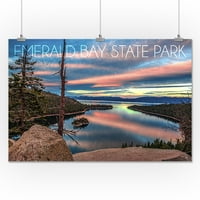 Lake Tahoe, Kalifornija, Državni park Emerald Bay, Jezero i ogledalo nebo