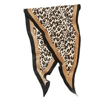 Šal za žene Modni ženski savijati saten Diamond zglob mekani svileni leopardski šal