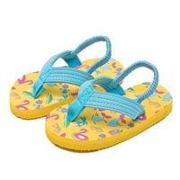 Hulovo Toddler dječaci i djevojke plaže Flip flops sandale sa stražnjim kaišem