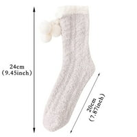 Vivianyo HD čarape za žene Zimske žene Držite tople čarape za ispis pletenje toplo gležnjeve gamaše