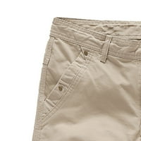 Teretne pantalone za muškarce Muški ljetni slobodno vrijeme Vanjske kombinezone u boji hlače hlače