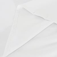 Prodaja odobrenja Online ponude za ženska ležerna puna boja ruff ovratnik dugih rukava ruffle majica