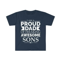 Ponosan tata fenomenalnih sinova unise majica S-3XL Očev dan