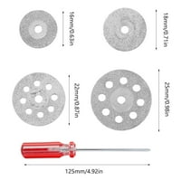 Lieonvis Diamond kotači za rezanje Rotacijskog brusilice Metalne rezane diskove Kružne testere