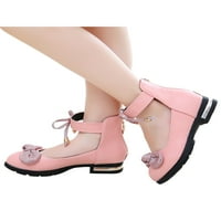 Colisha Kids Girls Haljine cipele Bowknot Mary Jane Uniform princeze cipele Djevojke stražnje patentne