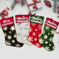 BIPLUT Božićne čarape Dječje poklon čarape za čarape Sretan božićni viseći čarape za božićnu zabavu