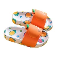 Udobne ljetne jagode voće Dječje papuče za unise baby flip flops narandžaste