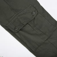 Teretne hlače za muškarce Cleariance Casure Muške uvlačne hlače za povoljne džepove Casual gamas