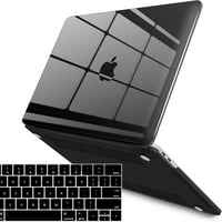 Kućište tvrdo školjke kompatibilno s MacBook Pro A A1707, futrola s poklopcem tipkovnice i tipa-C adapter za Apple Mac Pro Touch bar, stjenovita siva, W-T15rkgy + 1