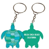 Plaža Bolsa Chica California Turtle Metal Privjesak