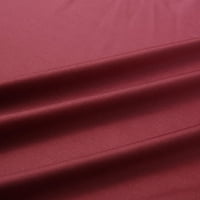 Ženski vrhovi Ženski casual labav V izrez kratki rukav Gradient džep top bluza majica crvene s