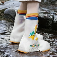 Kpoplk Toddler kišne čizme za dječake Djevojke Dječje cipele Ravna srednja cijev kišne čizme modni mekani