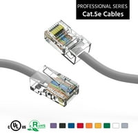 200ft CAT5E UTP Ethernet mrežnog kablova koji se ne pokreće kabel sive, pakovanje