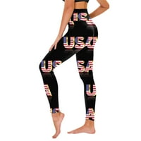 Dan nezavisnosti za žensku američku 4. srpnju Ispiši gaćice viseće strugove za jogu trčeći pilates teretana