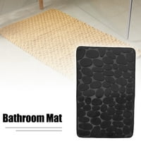 Jedinstvena povoljna kalglaston uzorak u kupaonici poliesterski mat za kupanje Mašina za pranje crne